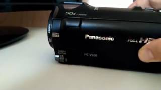 Panasonic HC-V760EE-K - відео 1