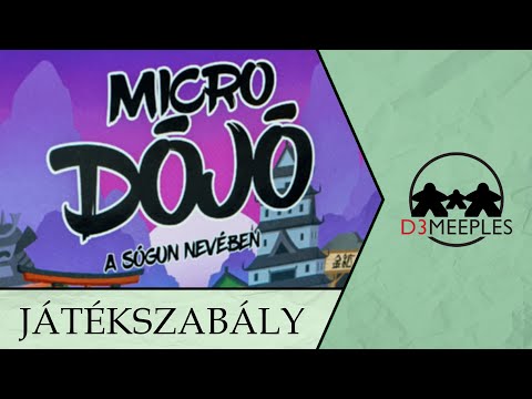 JÁTÉKSZABÁLY: MICRO DOJO - d3meeples