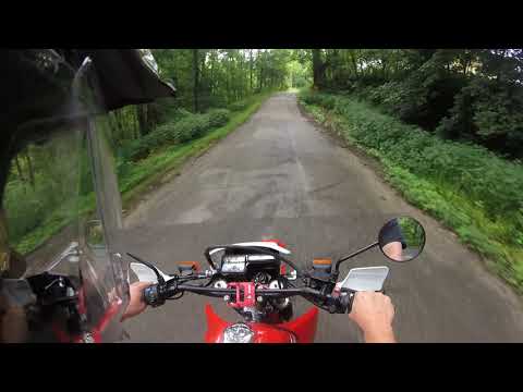 2018 Honda XR650l with big gun slip on exhaust and 258 jet