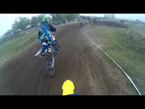 Monor motocross. Keletkupa 2017.10.22 haladó+senior 1. futam