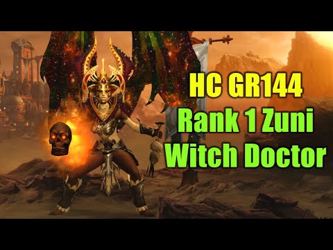 I survived, somehow! World Rank 1 Zunimassa WD, GR144 Solo (Hardcore Season 28)