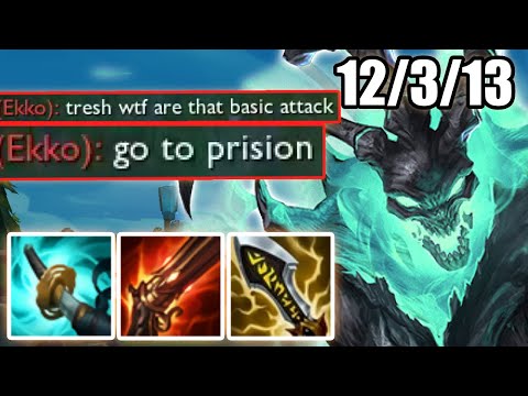 They Weren't Ready for AD Thresh's DAMAGE - AD Thresh Top vs... Ahri - League of Legends Off Meta