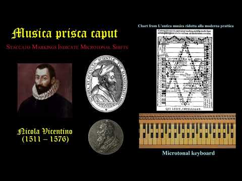 Musica prisca caput. Nicola Vicentino. Exaudi. James Weeks director