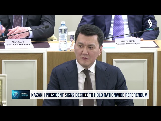 Президент референдум өткөрүү жөнүндө жарлыкка кол койду