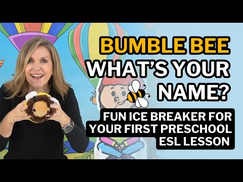 Back-to-School ESL Icebreaker | Clap, Sing, Whisper Name Game