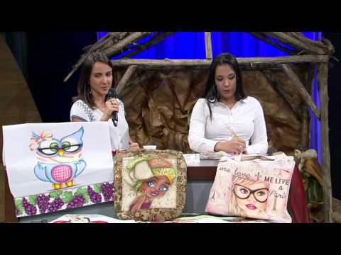 Journey 21 - Mulher.com - Fabric Painting - Thanynha Avila PT1