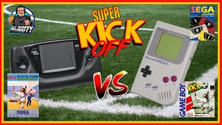Super Kick Off Sega GAMEGEAR VS Nintendo GAME BOY Comparison in conjunction with SEGA MANIA Magazine