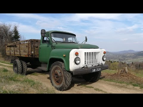 GAZ 53 podjazd pod strome wzniesienie