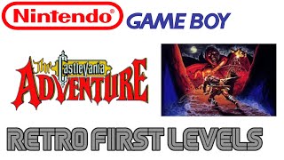 Castlevania The Adventure - Nintendo Gameboy (Retro First Levels)