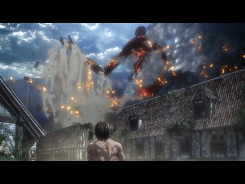 Attack titan vs  Rod Reiss titan - Attack On Titan [ HD ]