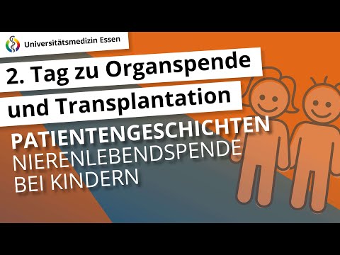 Nierenlebendsprende bei Kindern