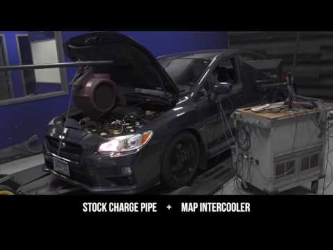 2015+ WRX Charge Pipe Kit and Intercooler Testing vs. Stock