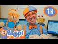 Blippi Builds The Silliest Fuzziest Surprise Build A Bear Learning Videos For Kids
