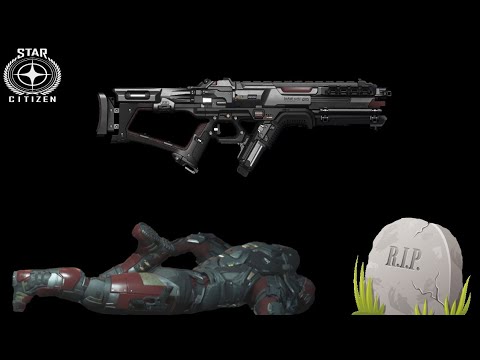 Star Citizen - Karna Rifle VS HEAVY ARMOR #starcitizen