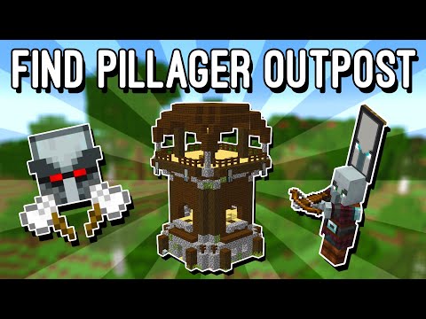 Ultimate Secret! Pillager Outpost Location in Minecraft