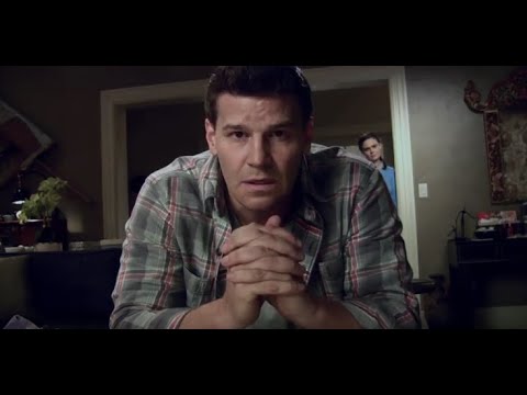 Bones 8x13 - Booth records a video for Christine to see after his death