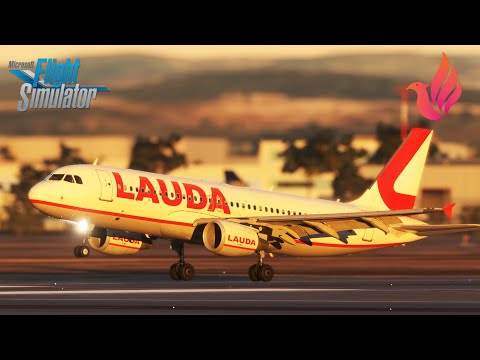 MSFS 2020 - Fenix A320 | Beautiful evening landing in Tel Aviv