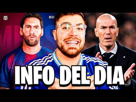 LA COBRA REACCIONA A INFO DEL DIA: BARCELONA QUIERE A MESSI Y ZIDANE NUEVO DT DE FRANCIA