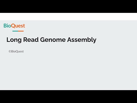 Long Read Genome Assembly Video Series