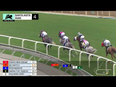 Eddie’s New Dream wins the Fran's Valentine Stakes on Sunday, May 28 at Santa Anita Park