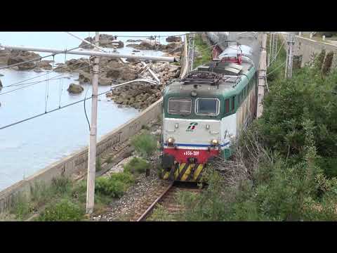 Dalla penisola alla Sicilia il ritorno della E 656 289 titolare ICN Milano Palermo.TreniMisterJazz.