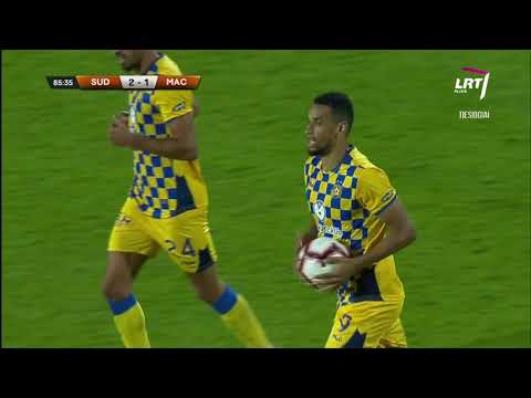 UEFA Europa league. N. Blackman goal (Suduva 2:1 Maccabi)
