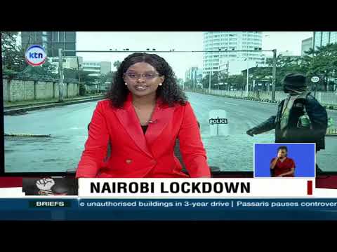 Nairobi and other major cities come to a standstill as police officers flood streets ahead of demos