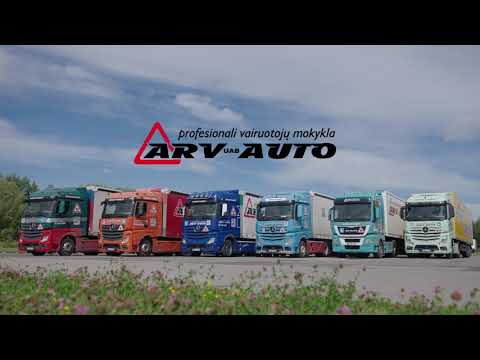 TestDrive, Semi-trailer truck driving lessons and courses C, CE categories Lithuania | ARV-Auto