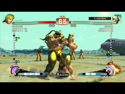 SSF4 AE: MOV (Ken) vs AFG (Sagat) - Ranked Match (720p HD)