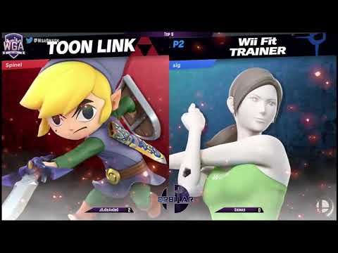 JojoDaHobo (Toon Link) vs. Signas (Wii Fit Trainer) - Orbitar 80 - Losers Quarters