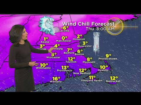 WBZ Mid Morning Forecast For January 24, 2018