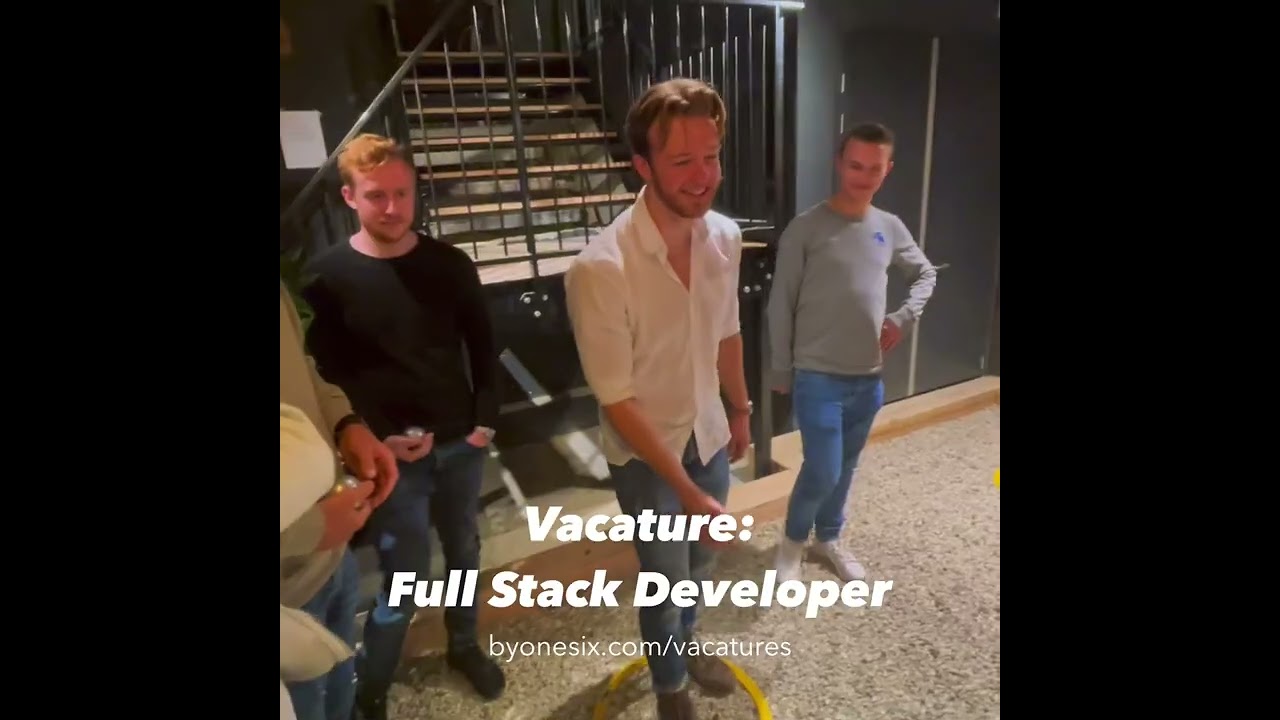 Vacature: Full Stack Developer ✨