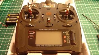 Spektrum DX6 Spring Tension Adjustment