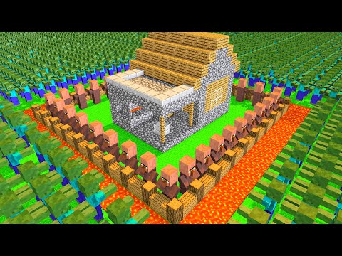 1,000,000 ZOMBIES ATTACK! Minecraft Invasion