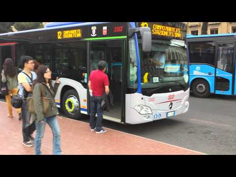 Mercedes City Class Buses arrive in Florence Italy