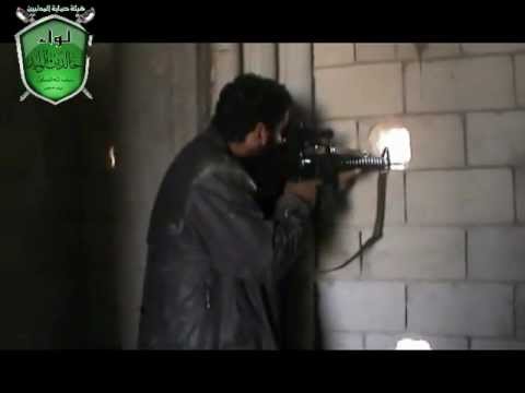 عملية قنص عناصر النظام على حاجز المشتل من قبل لواء خالد بن الوليد في القصير