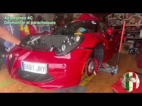 Alfa Romeo 4C Cómo desmontar el parachoques