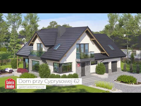 Projekt domu przy Cyprysowej 62 - GaleriaDomow.pl