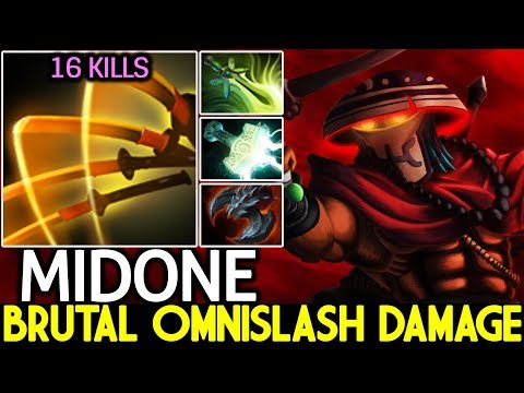 Midone [Juggernaut] Brutal Omnislash Damage Speed is Overpower 7.22 Dota 2