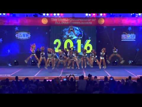 Cheer Extreme - IAGX Cougars [2016 International Open All Girl 5 Semis]
