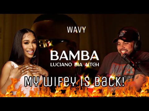 LUCIANO ft. BIA & AITCH - BAMBA | BIA BODIED THIS! | NEW FUTURE FLASH REACTS