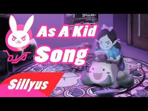 Dva Themed Song | Dva's Childhood As A Gamer | Lazy In Her Room