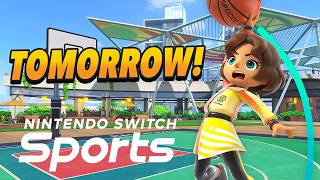 FREE Basketball Update Coming TOMORROW in Switch Sports! 🏀