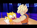Sonic vs Goku Cartoon Rap Battle! Sonic the Hedgehog VS Dragon Ball Z