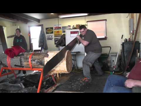 3-8-14 Nic's singlebuck training