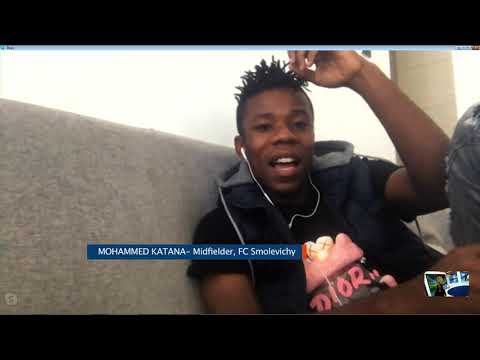 MOHAMMED KATANA AGEGE shares his experience playing for FC Smolevichy in Belarus .