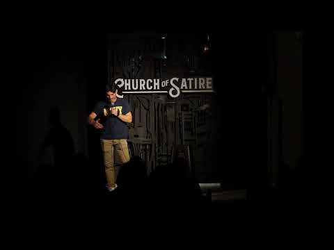 Mike Hosting Church of Satire Comedy Club 7-29-22