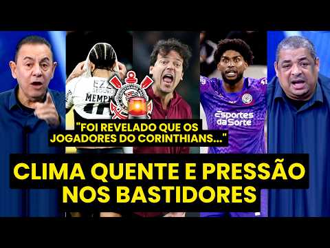 INFORMAÇÃO! “O AMBIENTE É RUIM, e os JOGADORES DO CORINTHIANS DESABAFARAM que…” SAIBA TUDO!