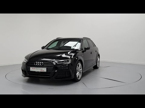181DL1396 - 2018 Audi A3 1.6TDI 116BHP S LINE BLACK EDITION SPORTBACK 25,90...