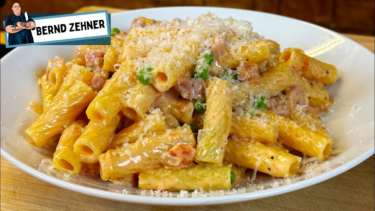 Schinken-Hack-Röllchen mit Reis - Einfache Rezepte